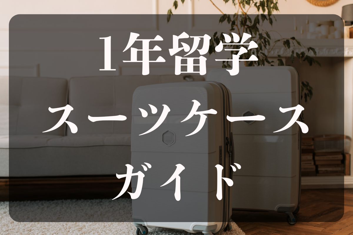 留学スーツケースガイド