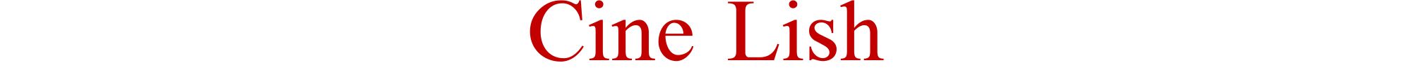 CineLish ハリウッド×英語学習の情報サイト