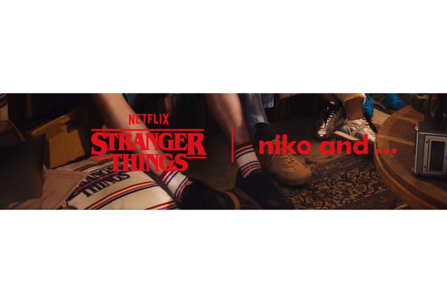 『ストレンジャー・シングス』×　ニコアンド【HPより】